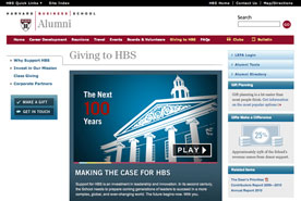 Harvard Business School Alumni Giving