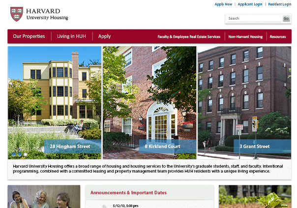Harvard Housing