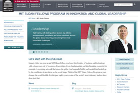 MIT Sloan Fellows Program